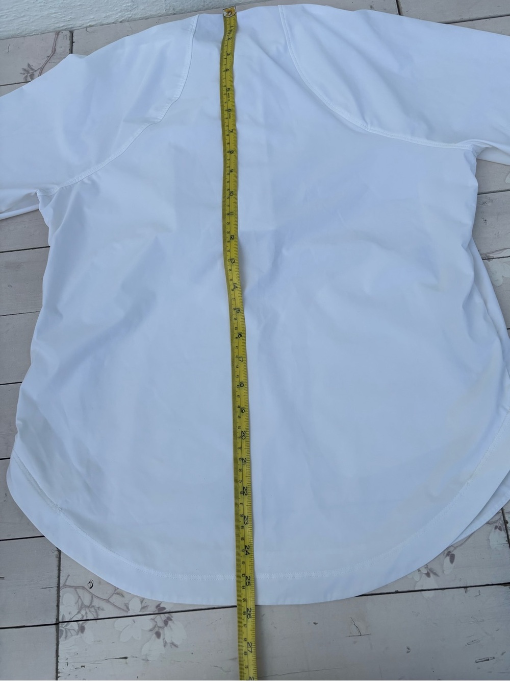Peter Millar White Hooded Half-Zip Performance Pullover - Picture 7 of 8